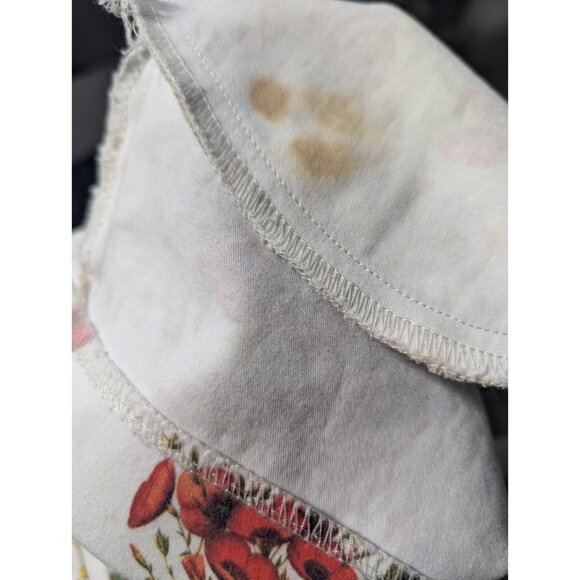 ZARA Short Women's S Floral High Rise Flat Front Classic - Picture 11 of 11